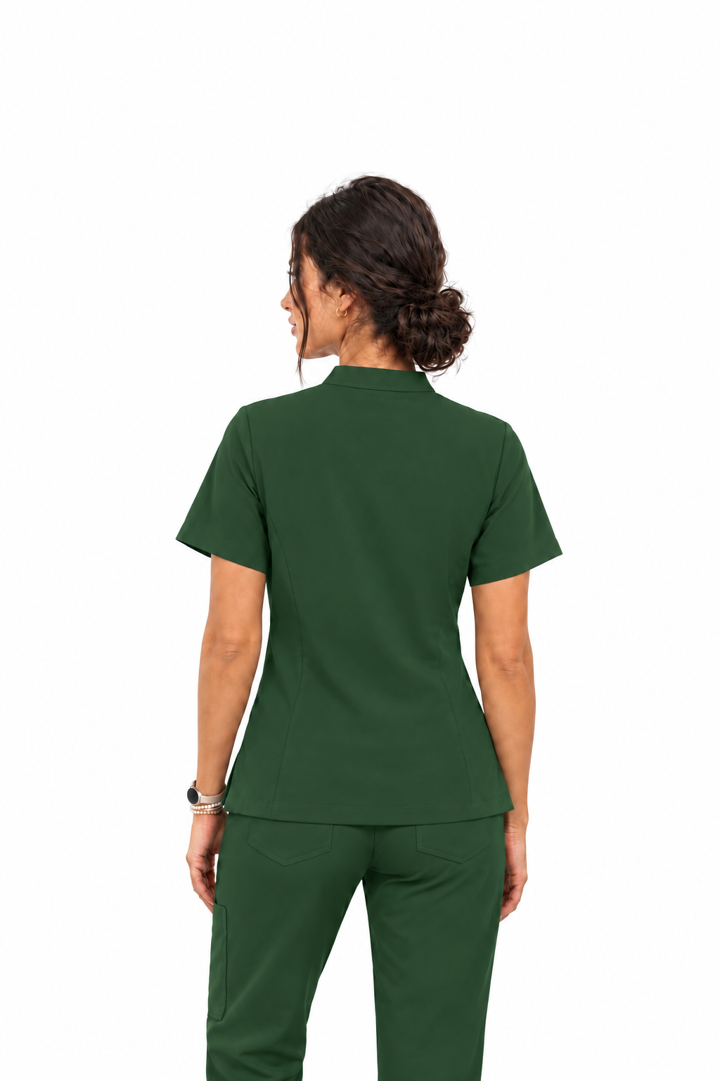 YAZA Women's Scrub – Hunter Green