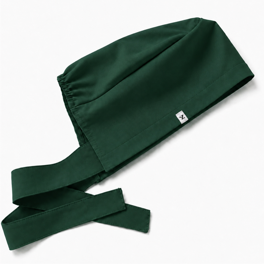 Hunter green cap