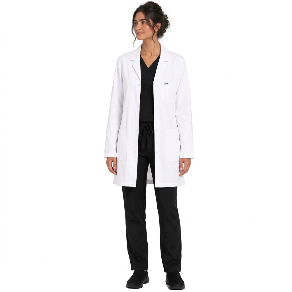 YAZA Women's Lab Coat – Long Sleeve