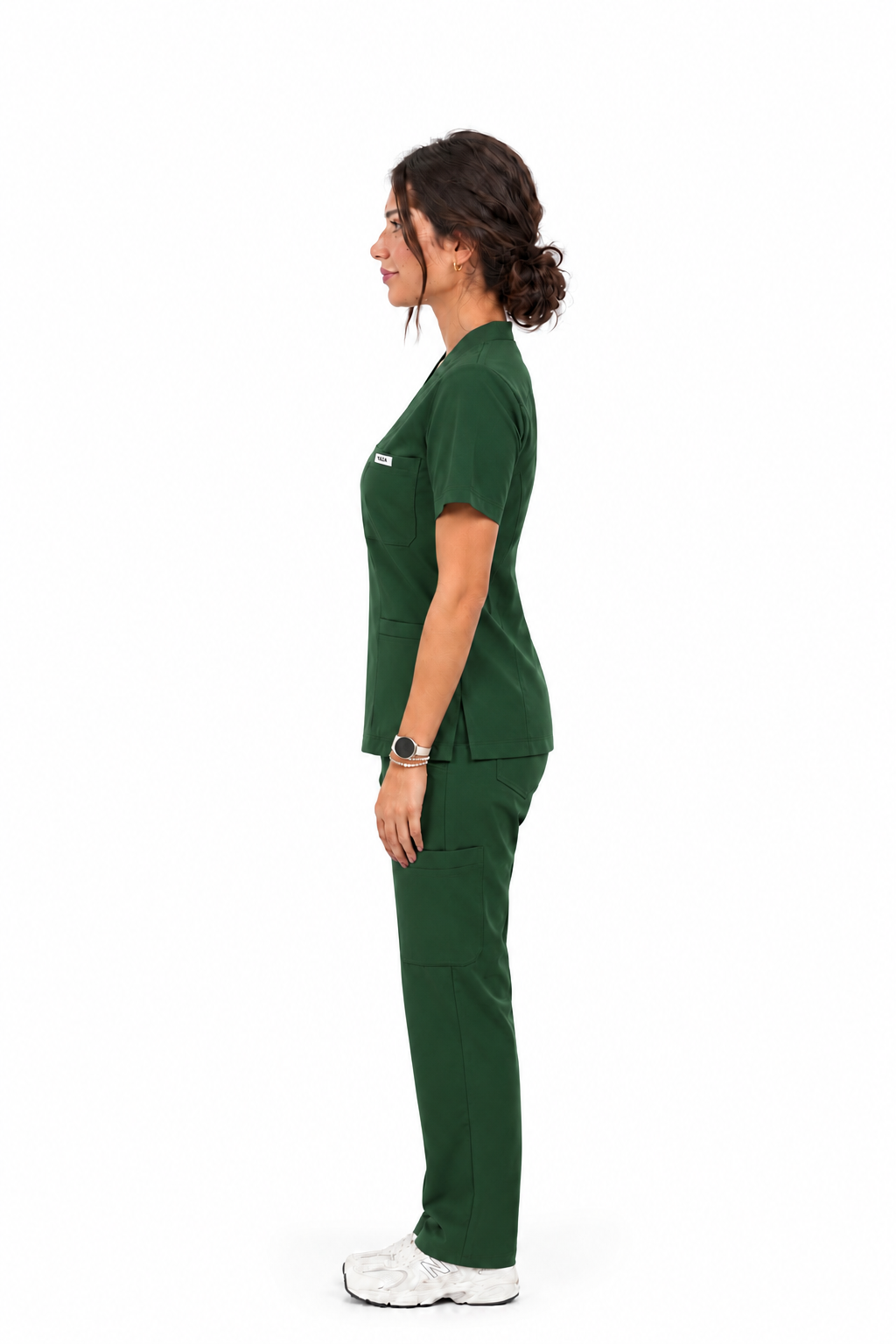 YAZA Women's Scrub – Hunter Green